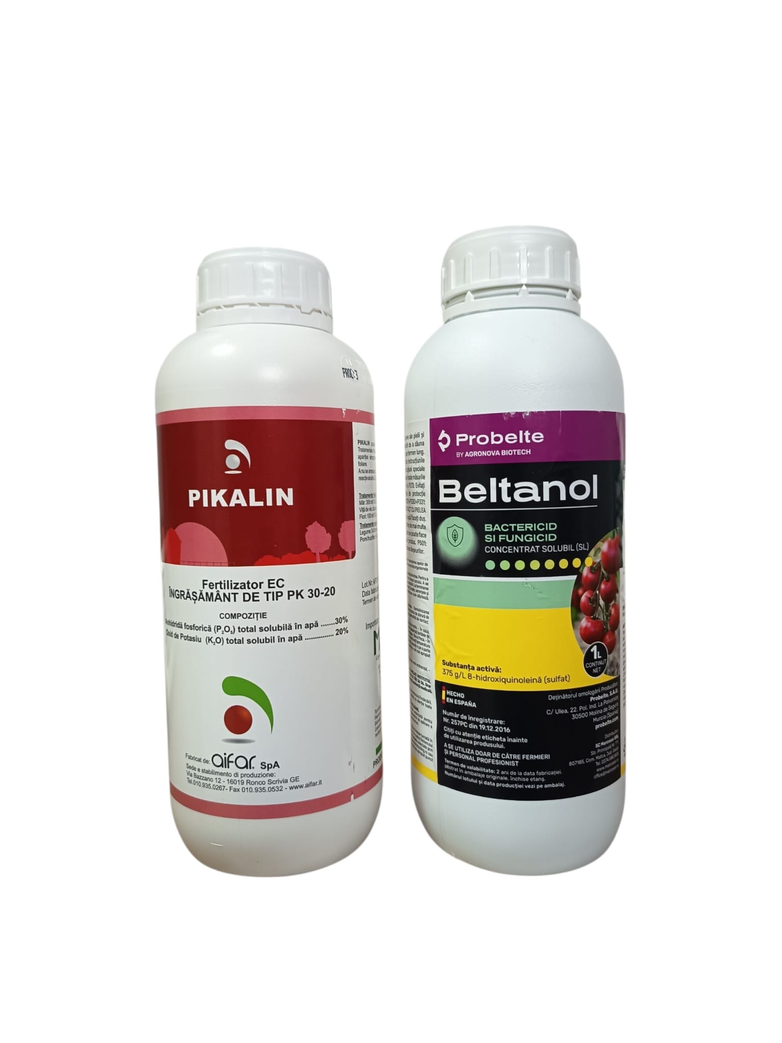 PIKALIN SI BELTANOL Pachet Fungicid Bactericid BELTANOL si Ingrasamant PIKALIN PROBELTE&AIFAR - imagine 1